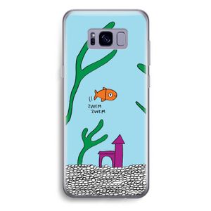 Aquarium: Samsung Galaxy S8 Plus Transparant Hoesje