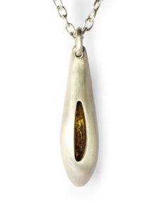 Parts of Four collier à pendentif Chrysalis - Argent