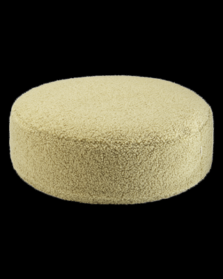 Poef Rond Matcha