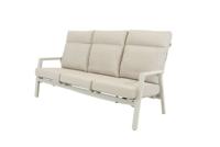 Qopps Exome lounge bank 3 zits gasveer verstelbaar latte light