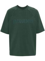 Jacquemus haut Le T-shirt Typo - Vert - thumbnail