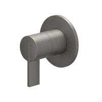 Afbouwdeel IVY Pact 2-Weg Stop-Omstel Geborsteld Metal Black PVD