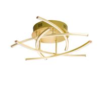 Fischer & Honsel Gouden plafondlampCross TW - 20050
