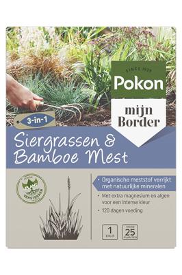 Siergrassen & Bamboe Mest 1kg - Pokon