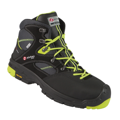Sixton Peak 30334-00 Ortisei Hoog S3 Hdry | Zwart/Geel | Maat 50 - 00.091.001.50