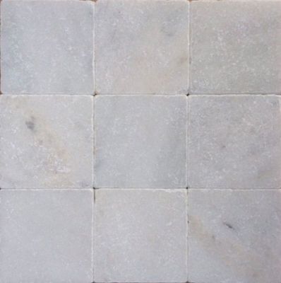 Anticato White vloertegel marmer look 10x10 cm wit mat
