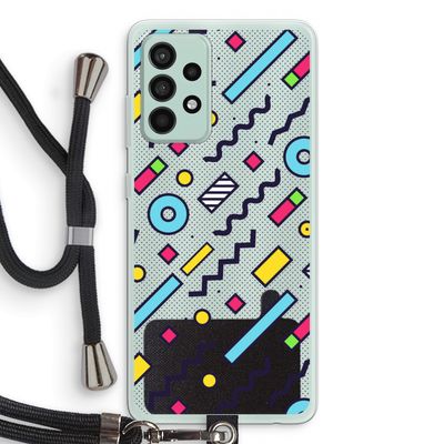 8-bit N°8: Samsung Galaxy A52s 5G Transparant Hoesje met koord