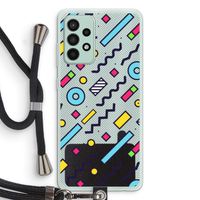8-bit N°8: Samsung Galaxy A52s 5G Transparant Hoesje met koord