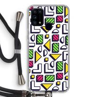 8-bit N°4: Samsung Galaxy M31 Transparant Hoesje met koord
