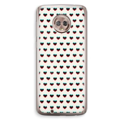 Hartjes: Motorola Moto G6 Transparant Hoesje