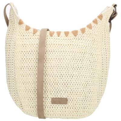 Beagles Rieten Schoudertas Mallorca Beige