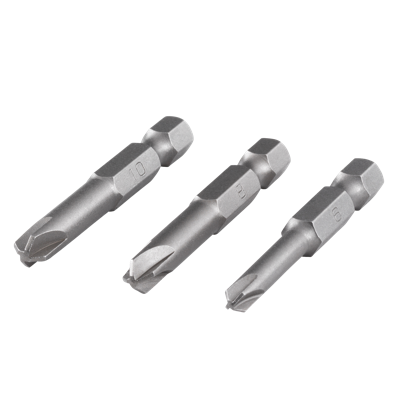 Wolfcraft Schroefbits | Torq-Set | 50 mm | No. 6, 8, 10 | 3-delig - 1267000