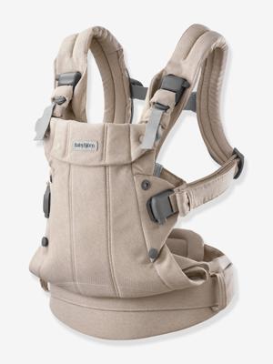 BABYBJORN Harmony draagzak geweven gemêleerd beige