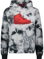 Mostly Heard Rarely Seen 8-Bit hoodie à motif tie dye - Noir - thumbnail