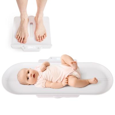 Babyweegschaal Digitale Huisdierweegschaal Zuigelingenweegschaal Dierweegschaal met Afneembaar Plateau
