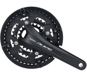 Shimano crankstel 9 speed alivio t4060 met 175mm crankarm 48 x 36 x 26t zwart