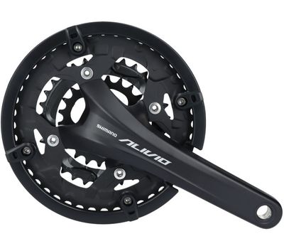 Shimano crankstel 9 speed alivio t4060 met 175mm crankarm 48 x 36 x 26t zwart
