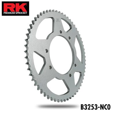 RK Chain wheel 428 54z steel silver
