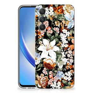 TPU Case voor Samsung Galaxy A05S Dark Flowers