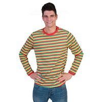 Gestreept heren shirt Dorus carnaval verkleedkleding