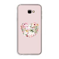 GRL PWR Flower: Samsung Galaxy J4 Plus Transparant Hoesje