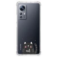Xiaomi 12 | 12x Stevig | Bumper Hoesje | Cat Good Day