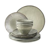 Dutch Rose Organic 12 delig servies creme