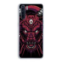 Hell Hound and Serpents: Oppo A91 Transparant Hoesje