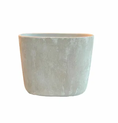 Pot ovaal avion l37d14h30cm creme