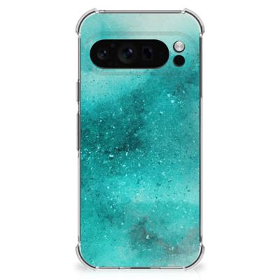 Back Cover Google Pixel 9 Pro XL Painting Blue Back Cover Google Pixel 9 Pro XL Painting Blue