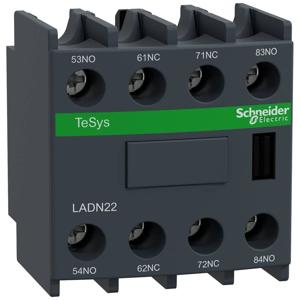 Schneider Electric LADN22 Hulpschakelblok 2x NO, 2x NC 1 stuk(s)