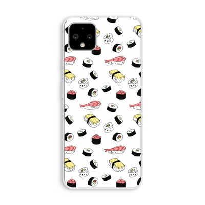 Sushi time: Pixel 4 XL Transparant Hoesje