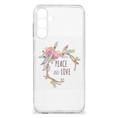 Samsung Galaxy A16 Telefoonhoesje met Naam Boho Text Samsung Galaxy A16 Telefoonhoesje met Naam Boho Text