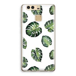 Tropische bladeren: Huawei P9 Transparant Hoesje