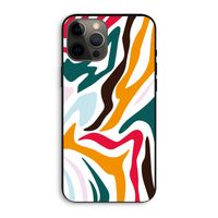 Colored Zebra: iPhone 12 Pro Max Biologisch afbreekbaar hoesje