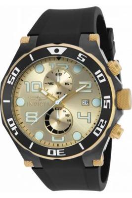 Horlogeband Invicta 17815.01 Rubber Zwart
