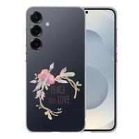 TPU Hoesje Samsung Galaxy S25 Plus - Boho Text Backcover TPU Hoesje Samsung Galaxy S25 Plus - Boho Text Backcover