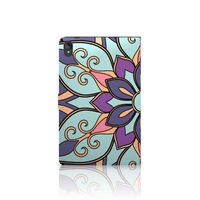 Lenovo Tab P11 | P11 Plus Tablet Cover Purple Flower - thumbnail