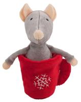 ROSEWOOD MUIS IN THEEKOPJE PLUCHE