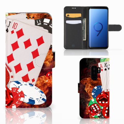 Samsung Galaxy S9 Plus | Wallet Case | met Pasjes | Casino