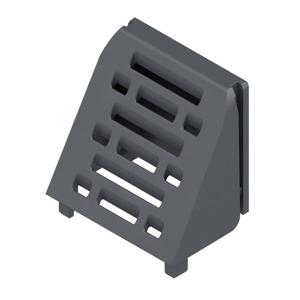 Weidmüller CH20M AD SHL 5.00/04 GGY 2019 Afdekkap Gesloten, Met ventilatiesleuven, Voor DIN-rail montage Kunststof Grijs (b x h) 22.5 mm x 23.7 mm 50 stuk(s)