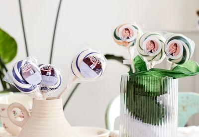 Lolly&apos;s blauw (set van 12)