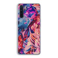 Pink Orchard: Oppo A91 Transparant Hoesje