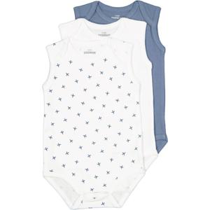 Baby romper Mouwloos Envelophals 3-Pack