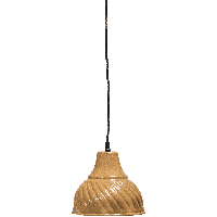 WOOOD Hanglamp 'Arleso' Metaal, kleur Honinggeel
