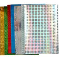 Creativ Company Holografisch papier, a4, vel 210x297 mm, 120 gr, 8 div vellen/ 1 doos Creativ Company Holografisch papier, a4, vel 210x297 mm, 120 gr, 8 div vellen/ 1 doos