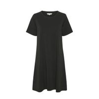 Part Two A-lijn jurk JensyPW met plooien zwart - thumbnail
