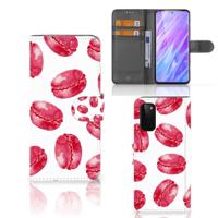 Samsung Galaxy S20 | Book Cover | Pink Macarons