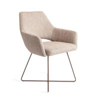 Jesper Home Eetkamerstoel Yanai Cross Rose Gold