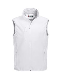 Clique 020911 Basic Softshell Vest - Wit - XS